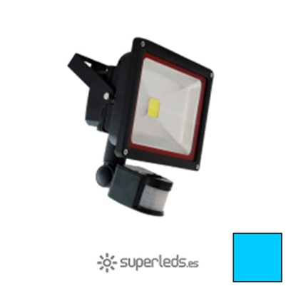 Imagen de Foco LED 30W Sensor Movimiento Blanco Frío