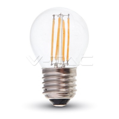 Imagen de Bombilla LED G45 E27 4W Filamento Regulable Blanco Cálido